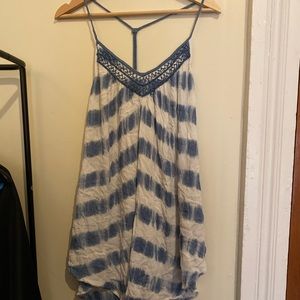 beachy tie dye dress